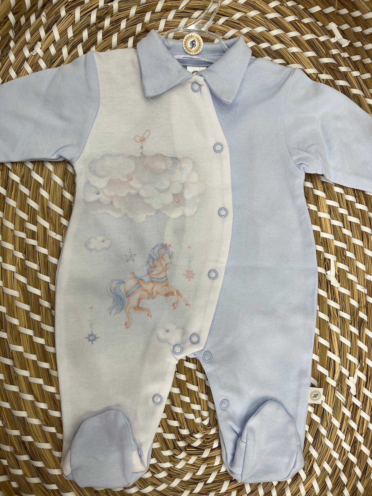 Tutina Cavalluccio Azzurro