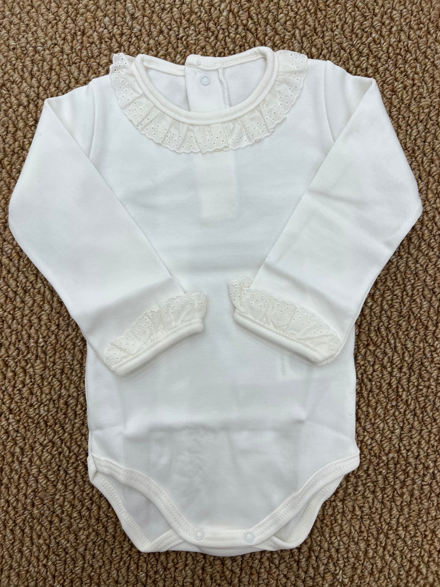 Body Puntilla Bianco/Latte