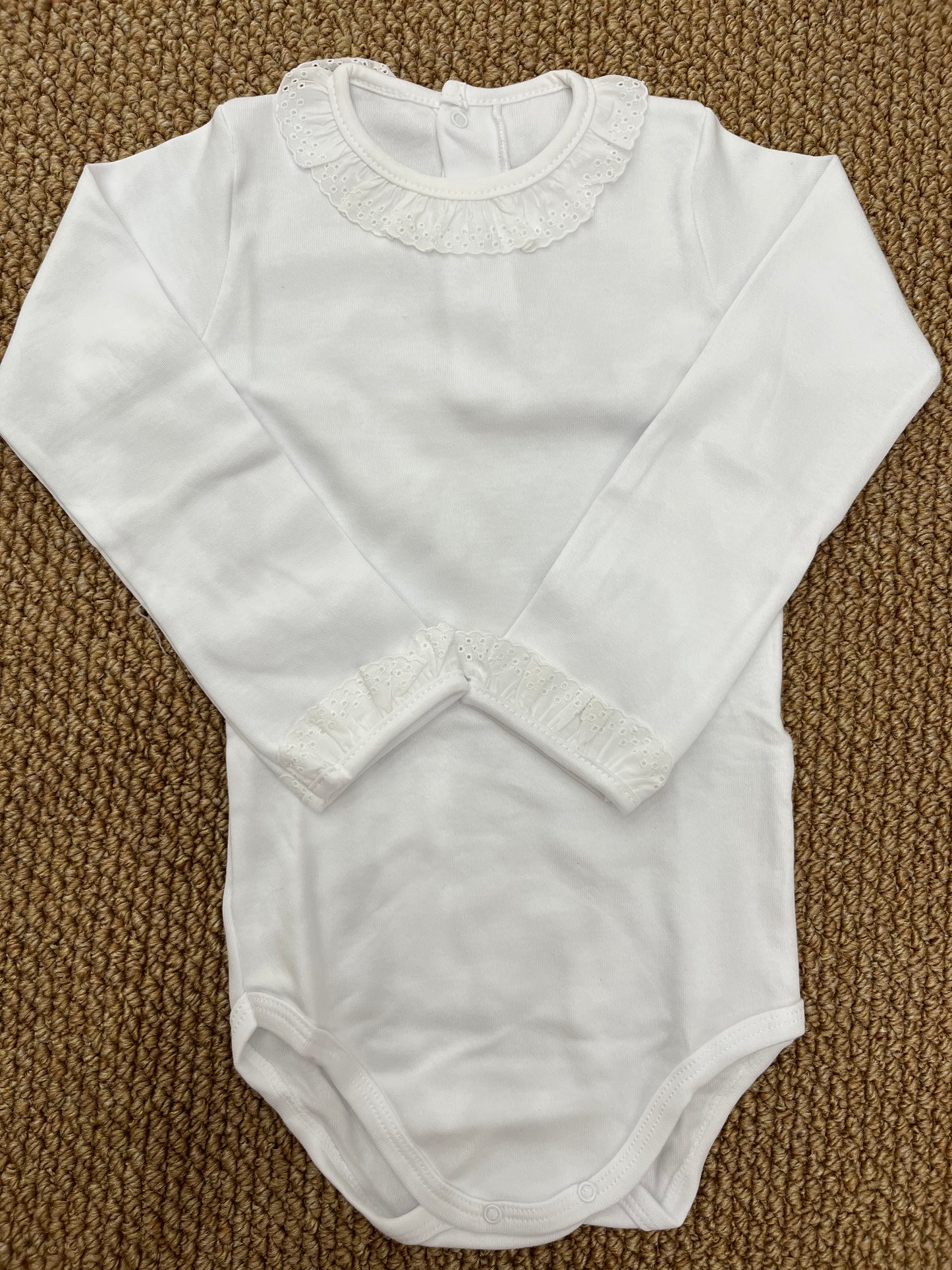 Body Puntilla Bianco/Latte
