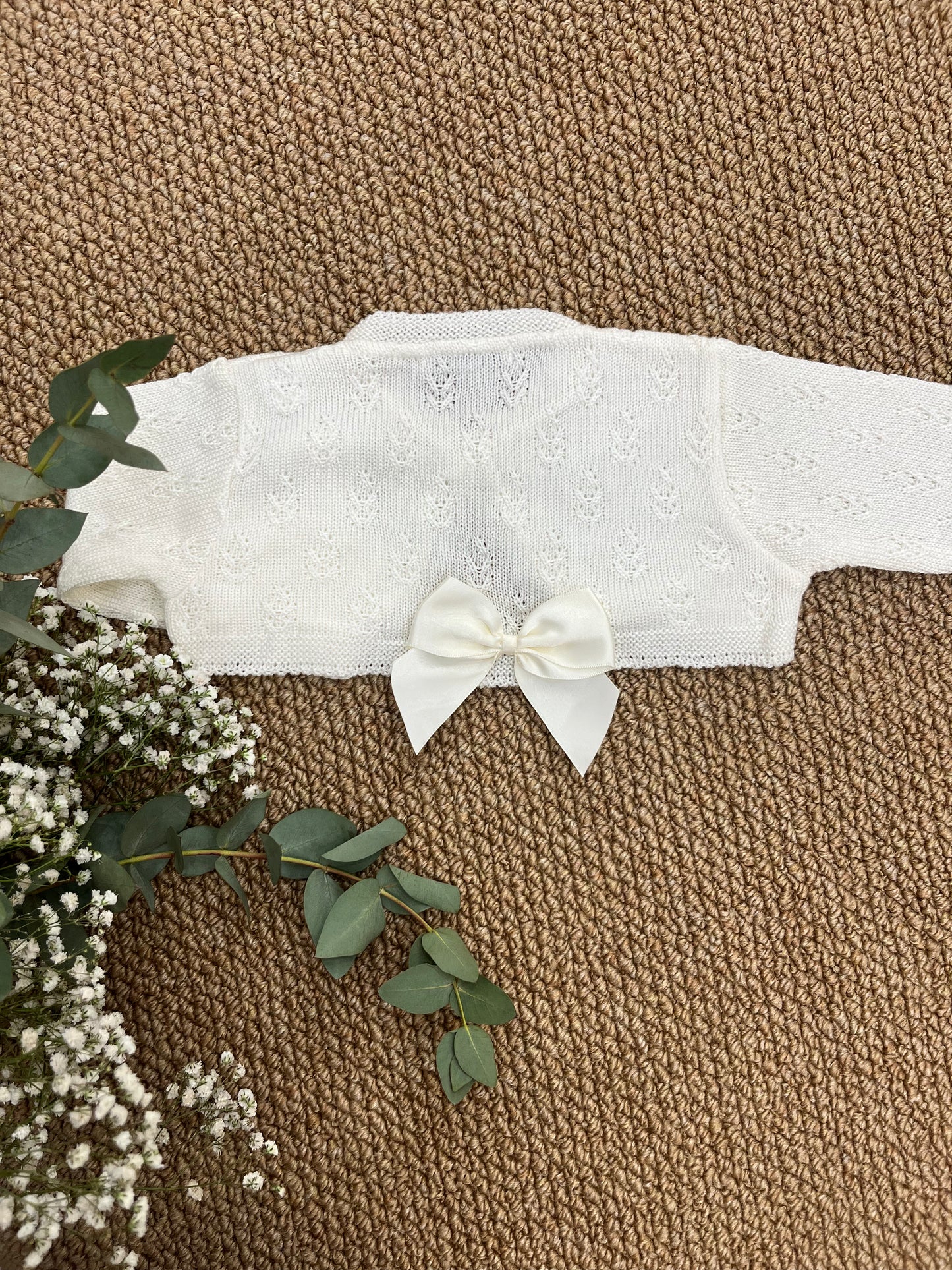 Coprispalle Jolie In Filo Con Fiocco