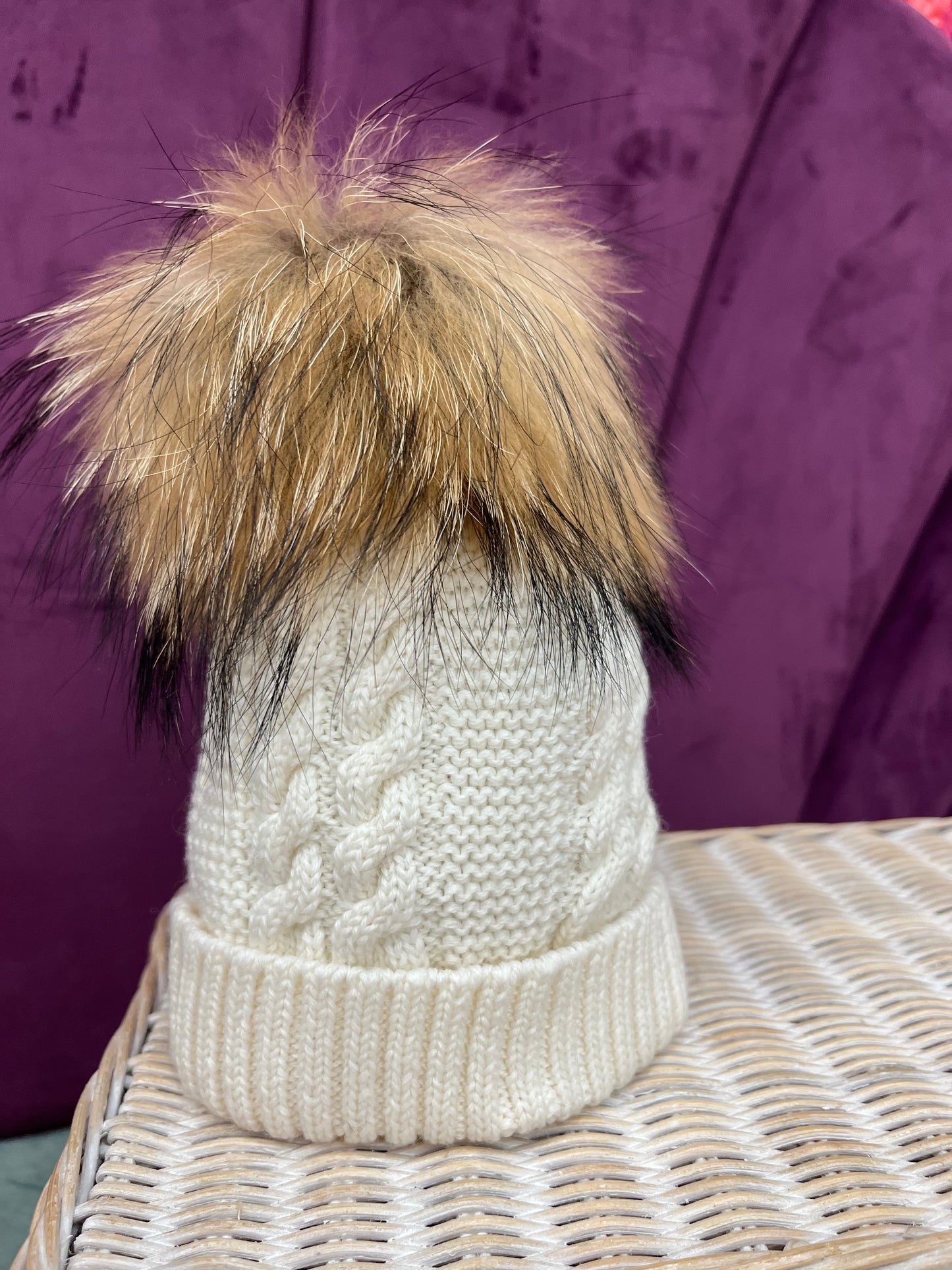 Cappello treccia