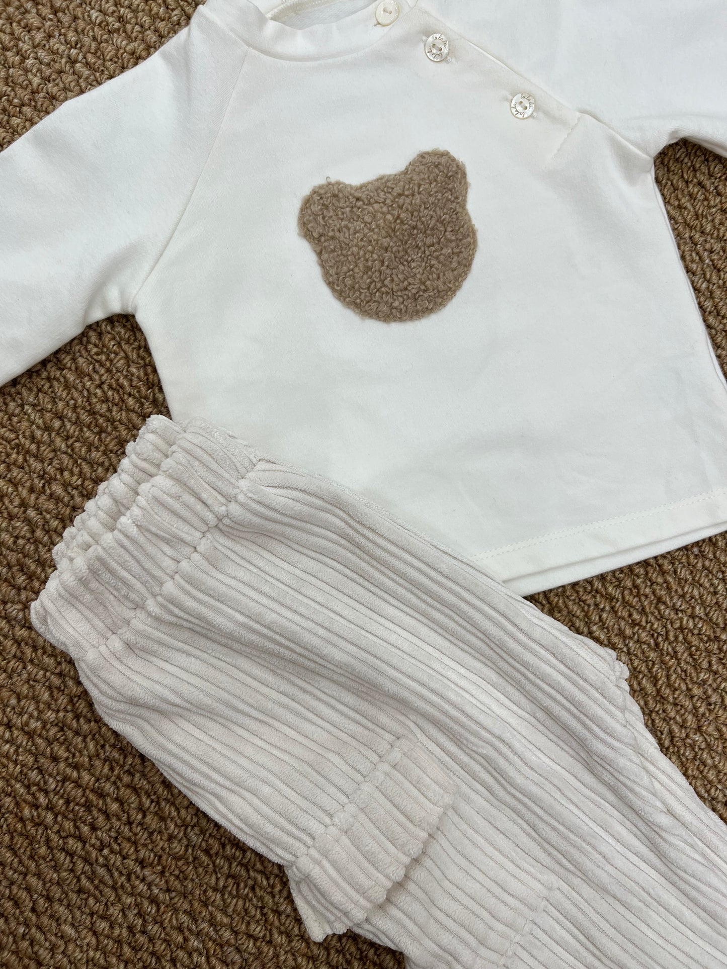 Coordinato Orsetto T-shirt e Cargo