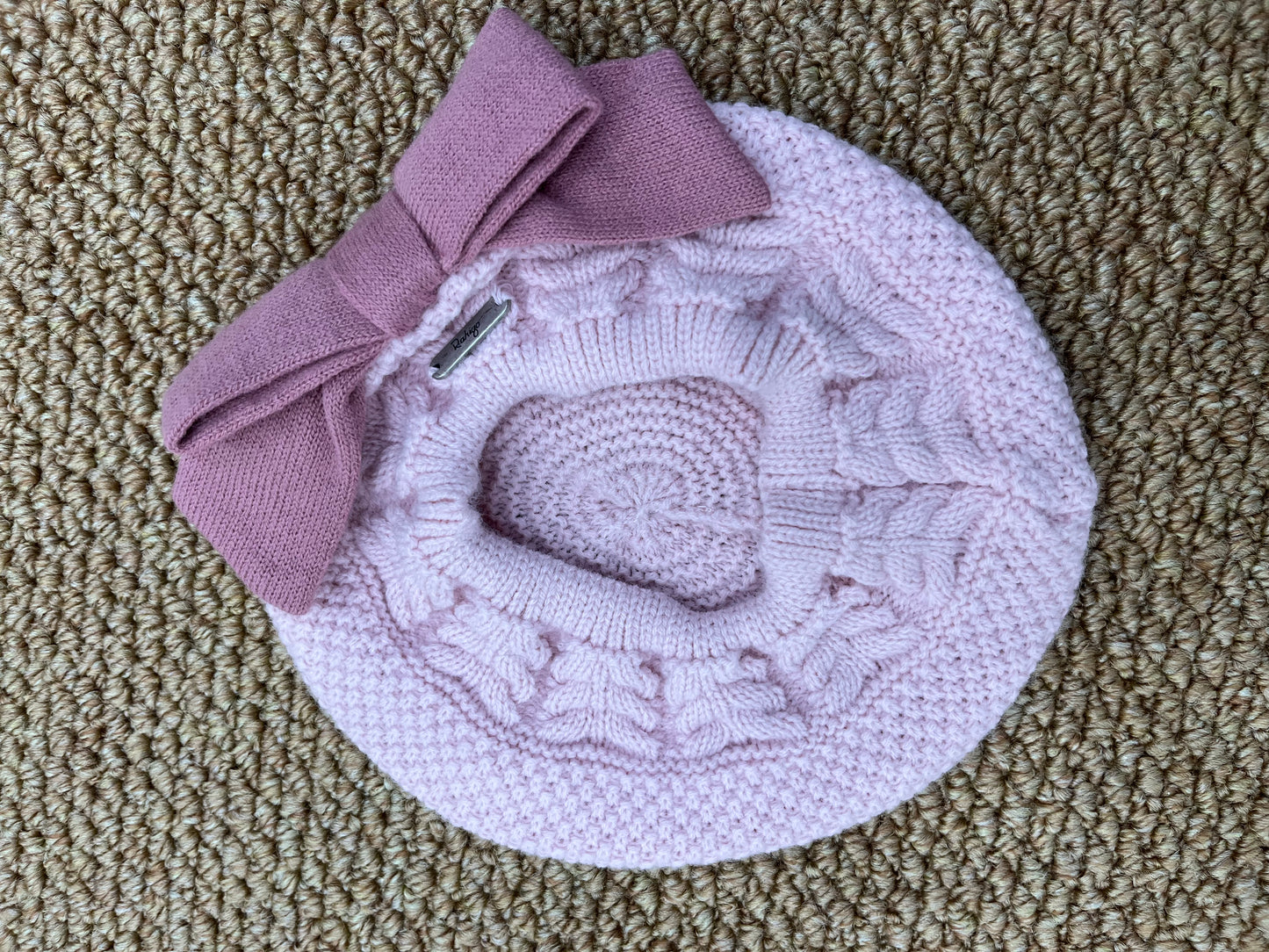 Basco Fiocco Condor Rosa/Beige