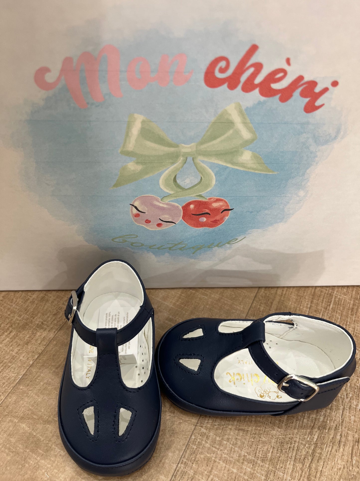 Occhiello Pelle Blu