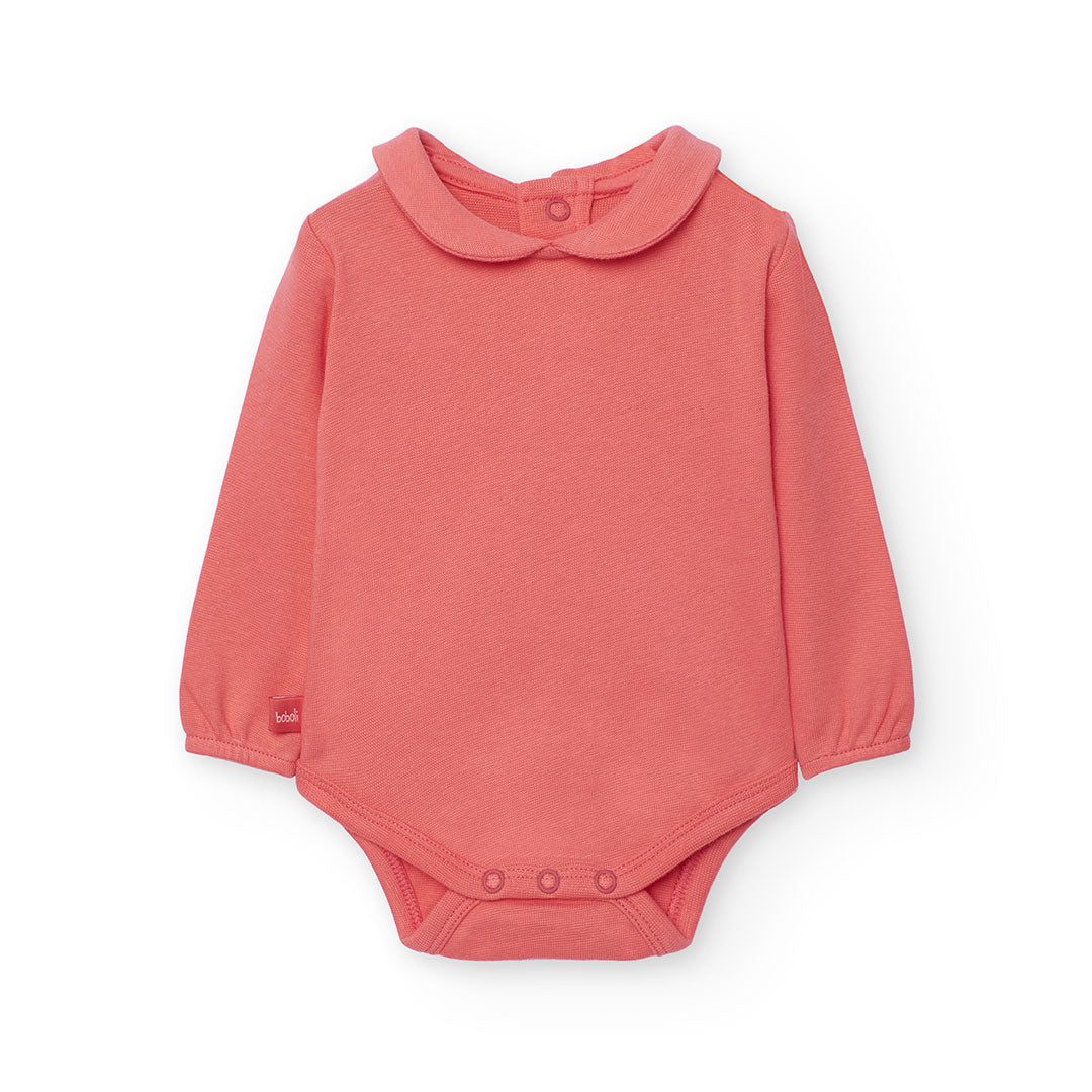 Completo salopette in denim con body