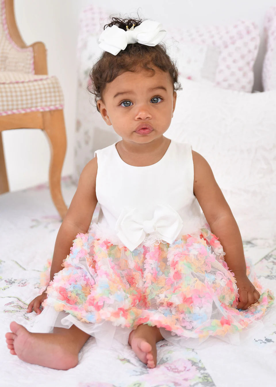 Abito ReeRee Confetti Baby Snowdrop