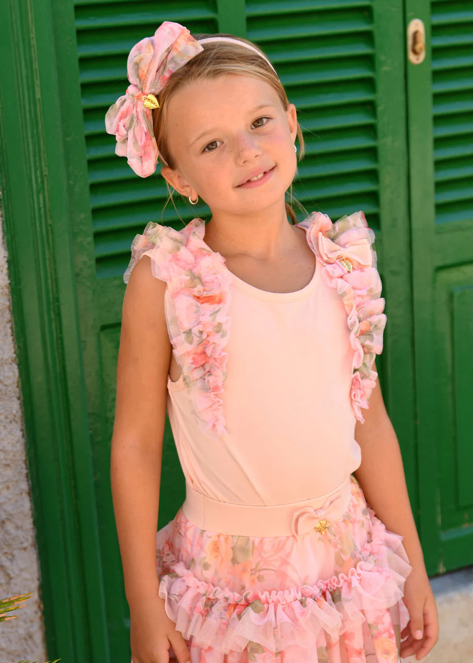 Completo Toni Georgian Primrose Peach