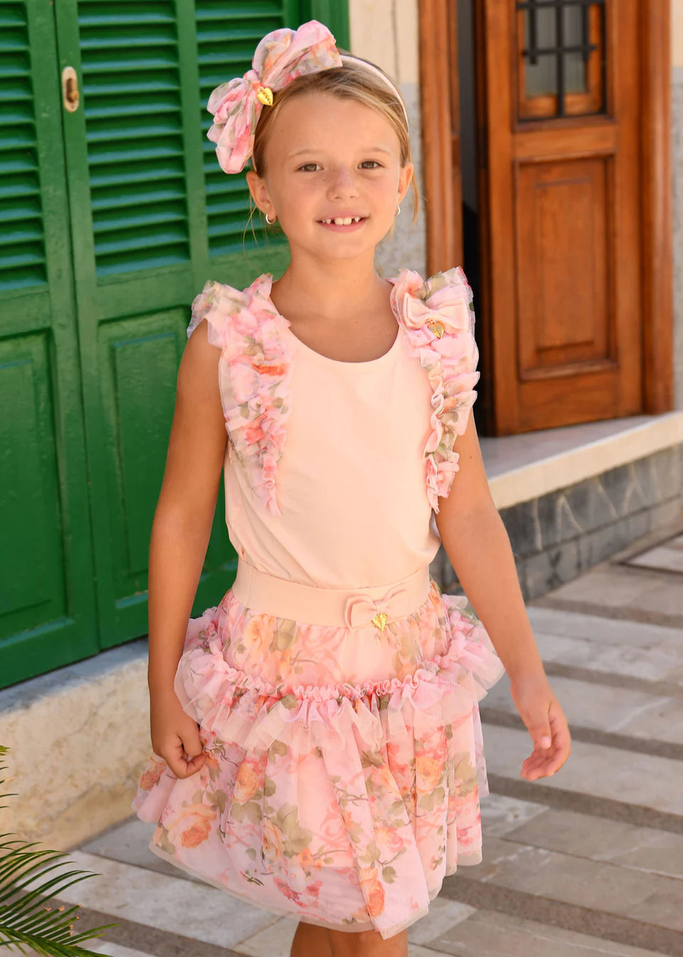 Completo Toni Georgian Primrose Peach