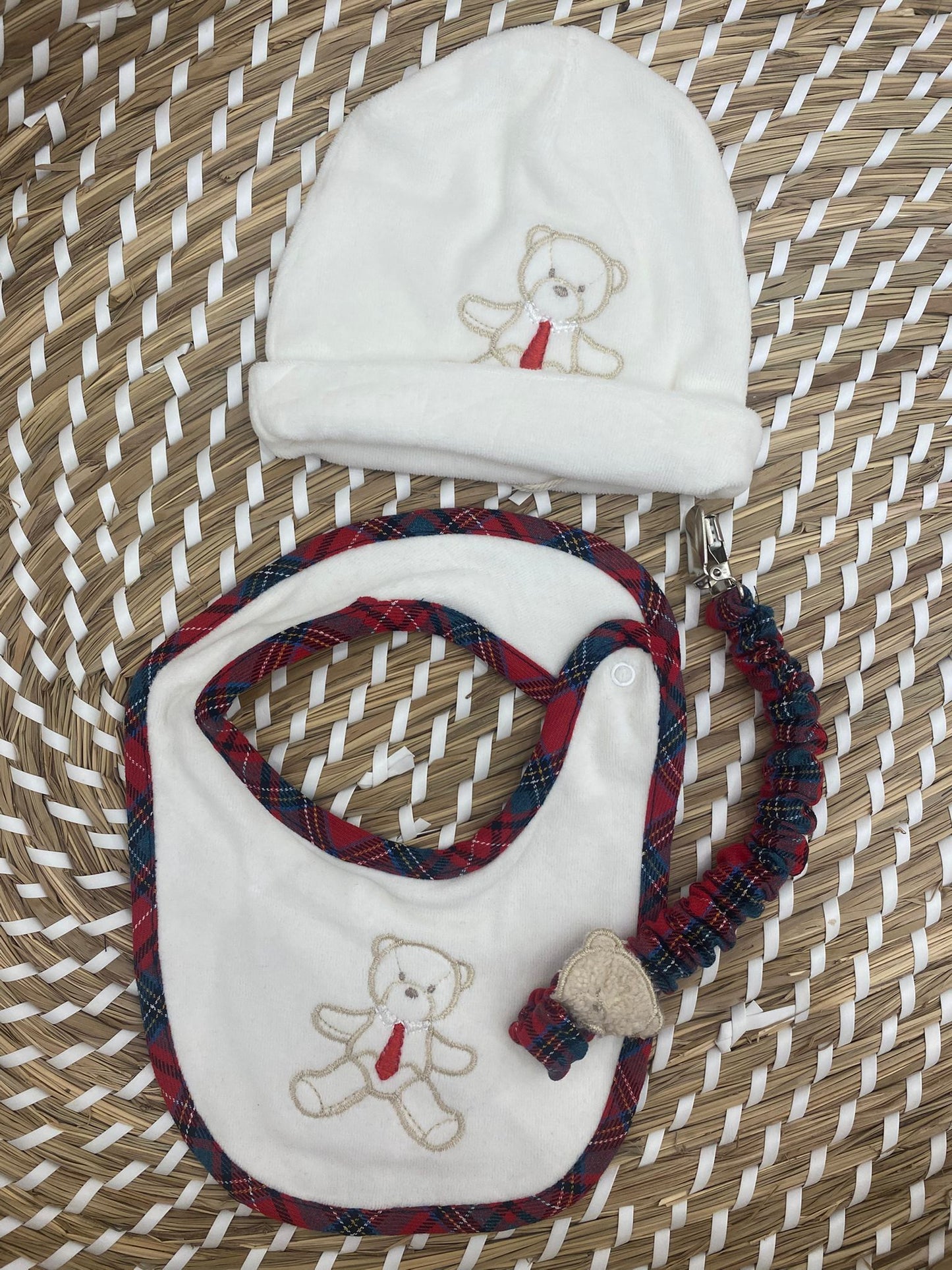 Set 3 Pezzi Teddy Christmas LUI