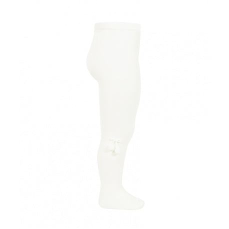 Calzamaglia a maglia rasata con pompon