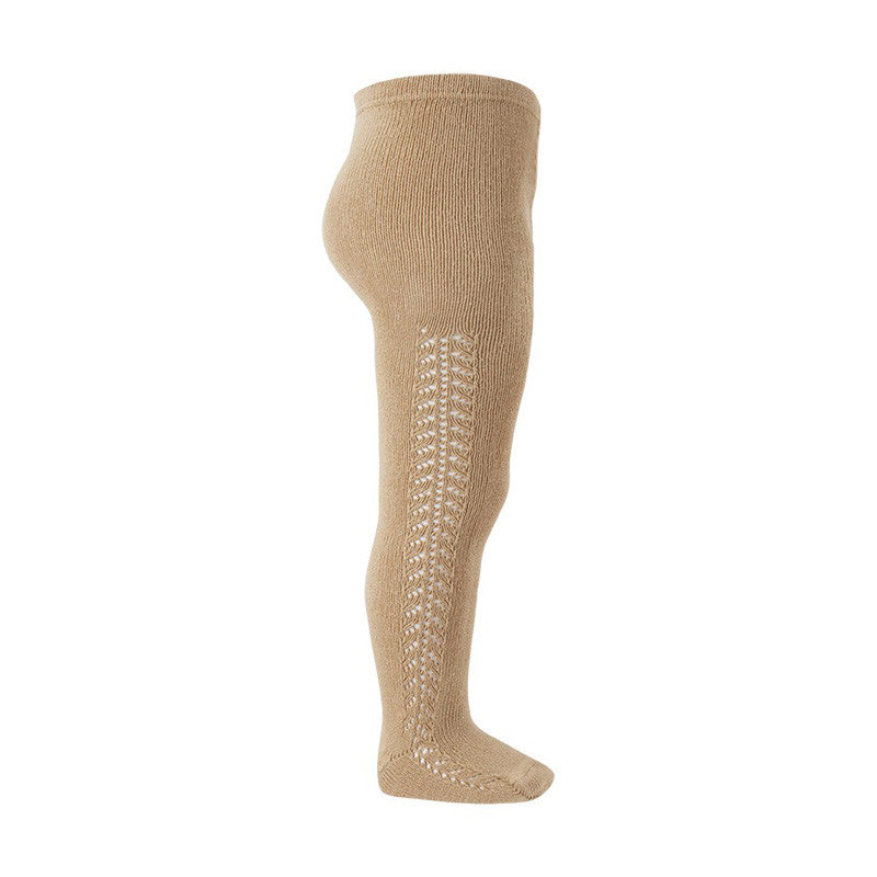 Calzamaglie cotone caldo traforate laterale CAMEL