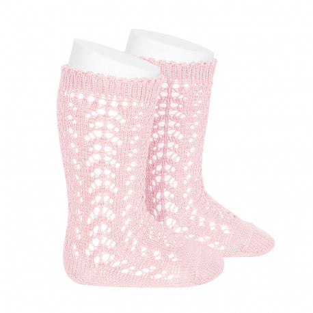 Calze lunghe traforate cotone CONDOR