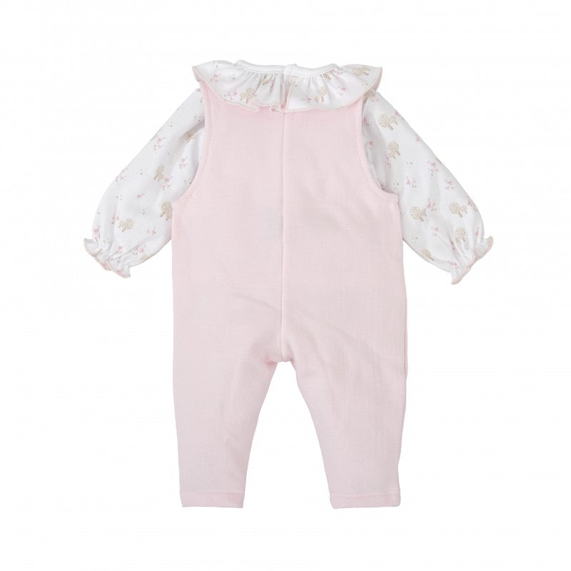 Coordinato Salopette Duck Pink