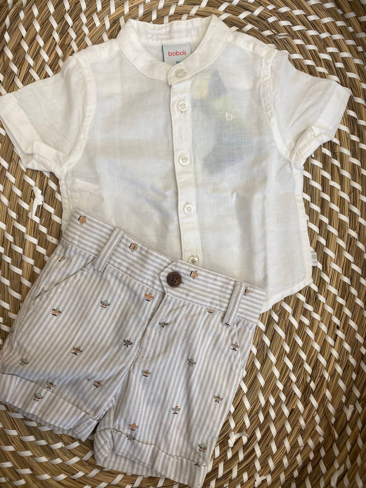 Completo Camicia e Bermuda Cowboy
