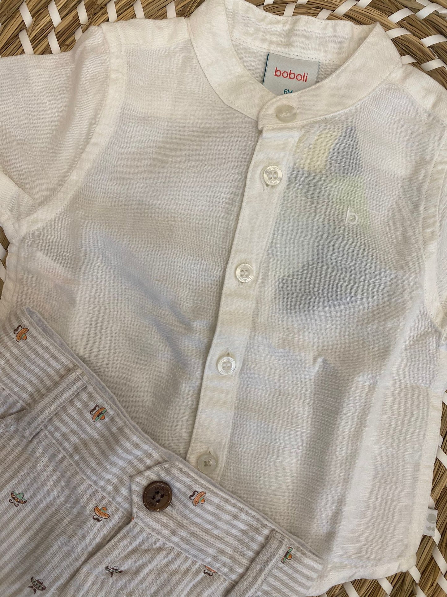 Completo Camicia e Bermuda Cowboy