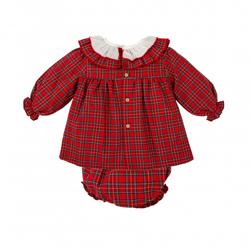 Abito Holly Tartan BABIDU