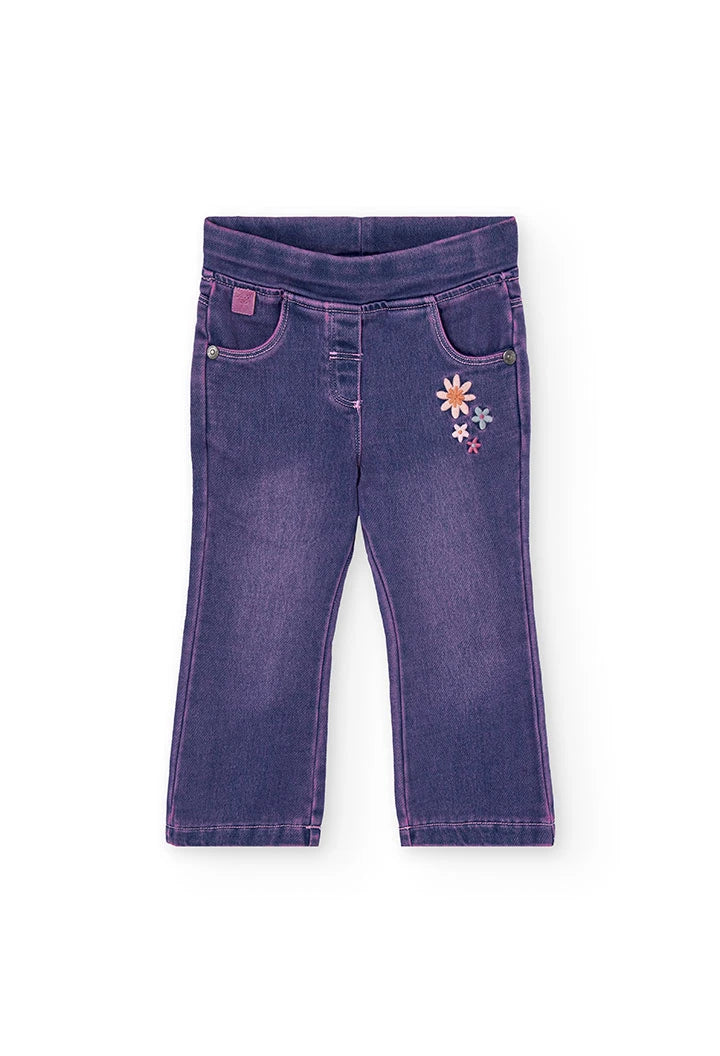 Completo Viola Fiori