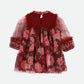 Dress Nadiya burgundi