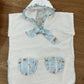 Poncho mare blu rabbit