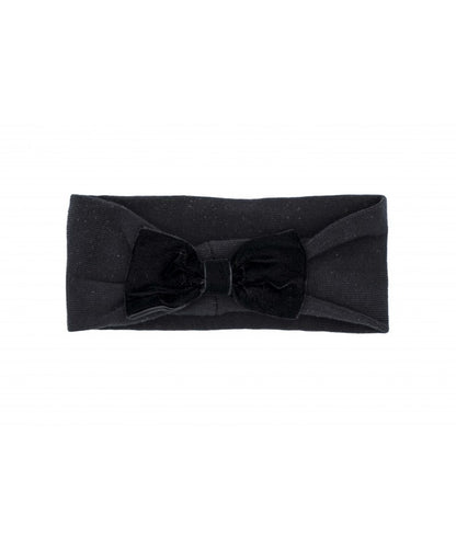 Fascia Elasticizzata con Maxi Fiocco in Velluto