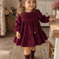 Abito Amelie burgundi jn1240