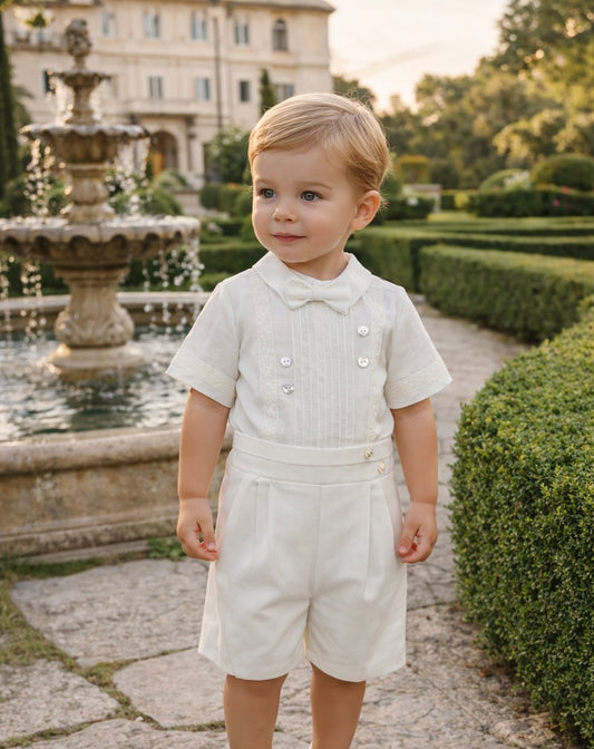 Completo Cerimonia Milord Bianco latte