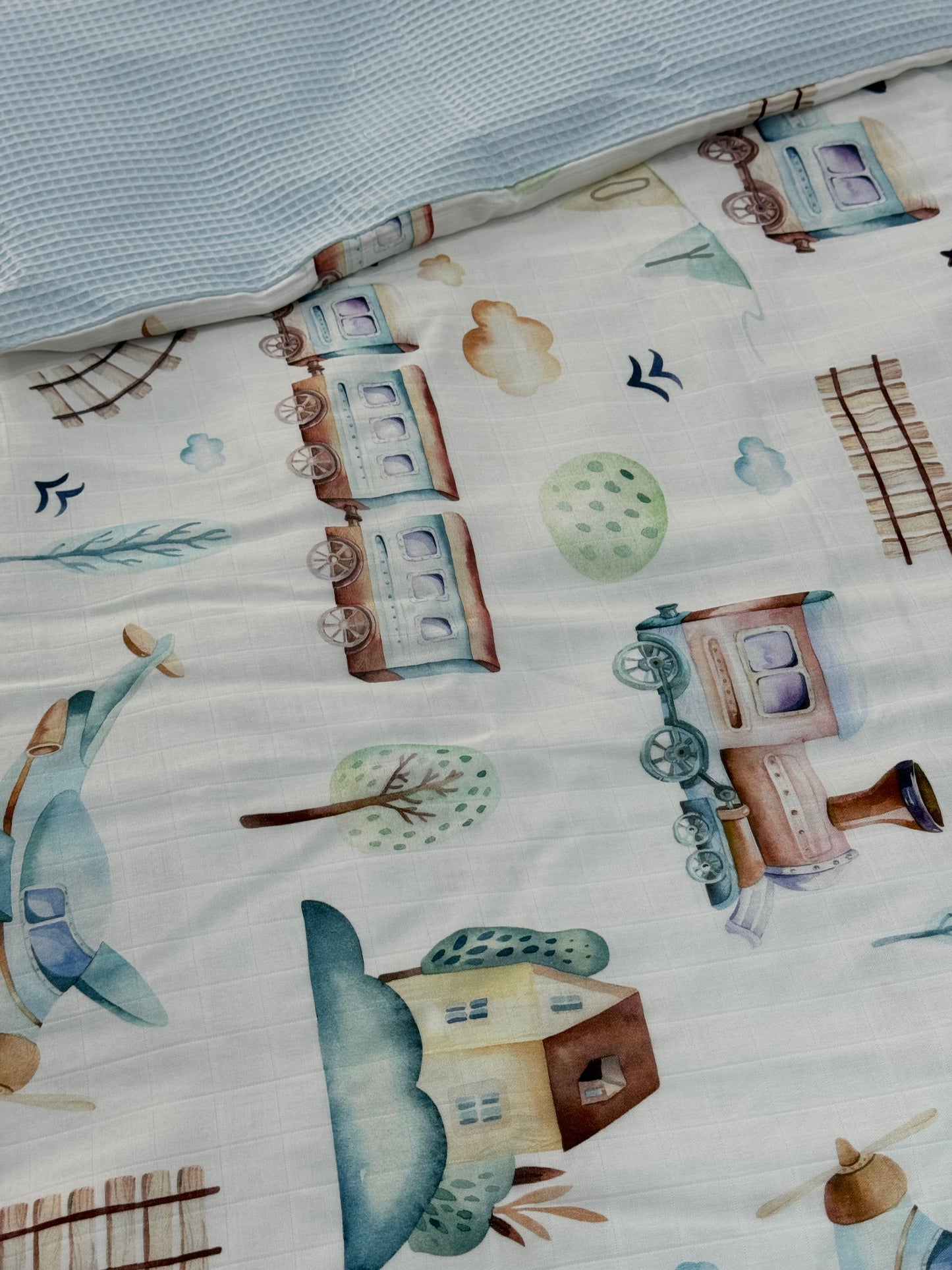 Coperta piumoncino treno boy