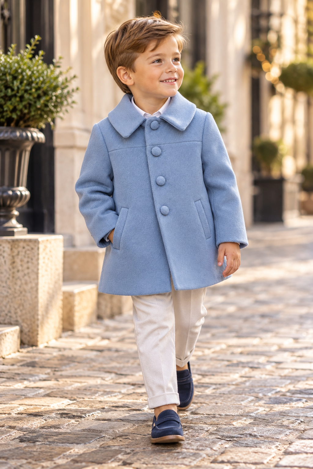 Cappotto petit ciel boy