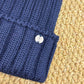 Cappello in lana blu notte