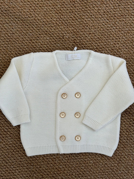 Cardigan doppio petto