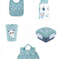 Set back to school panda planet
