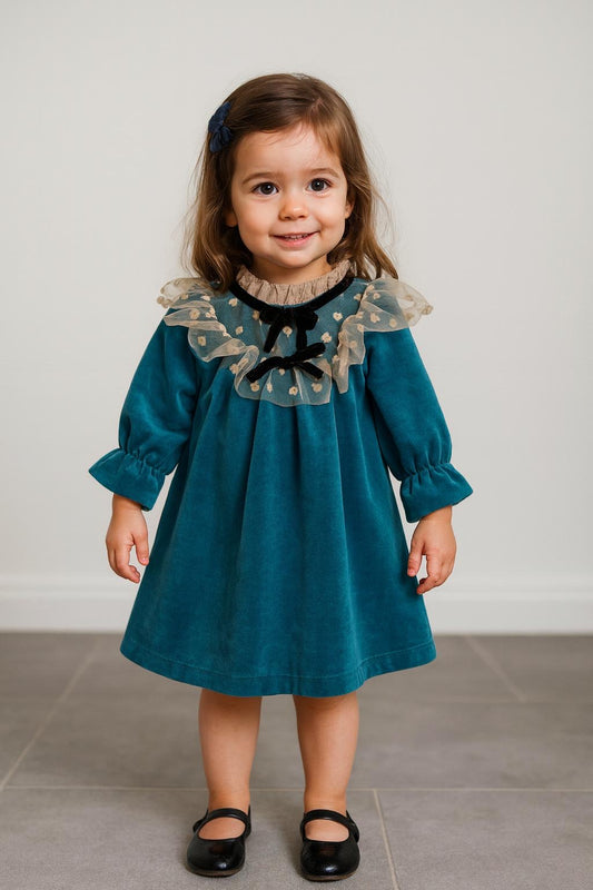 Abito Velvet Ottanio Sparkle