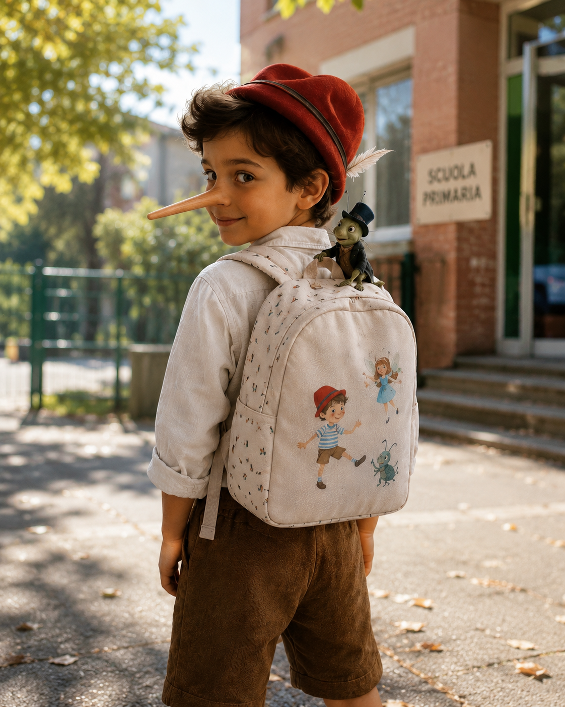 Zaino Medio the wooden boy Pinocchio
