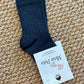 Calzino alto a coste unisex