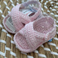 Sandaletti crochet incrocio