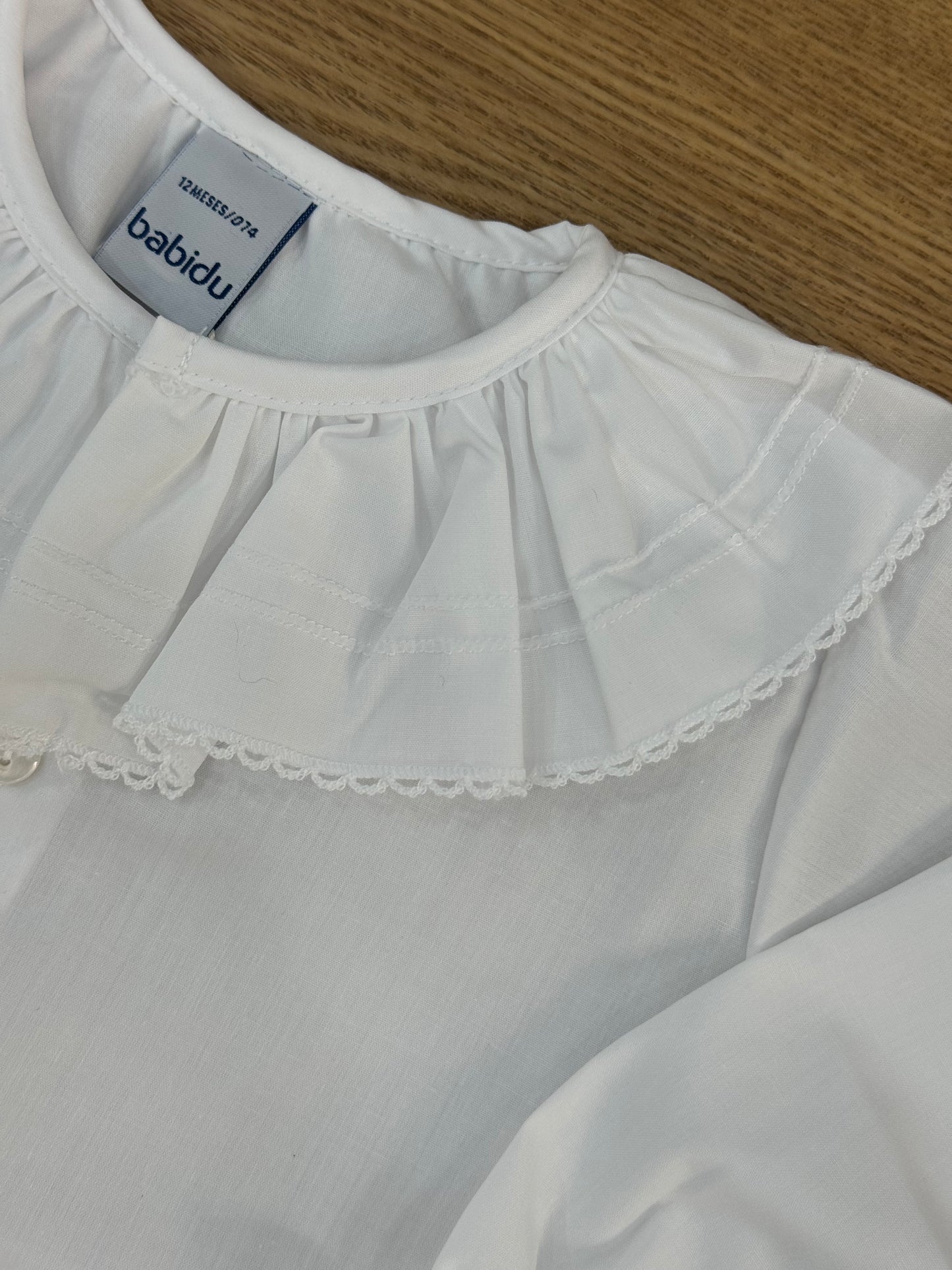 Camicia con colletto ricamato  BABIDU