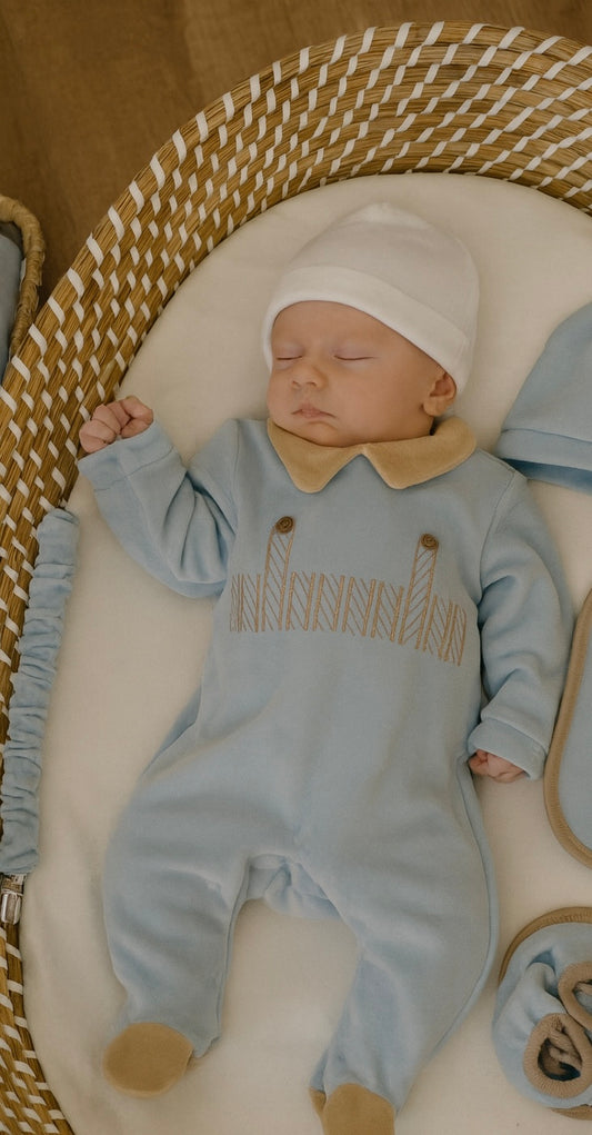 Tutina light blu