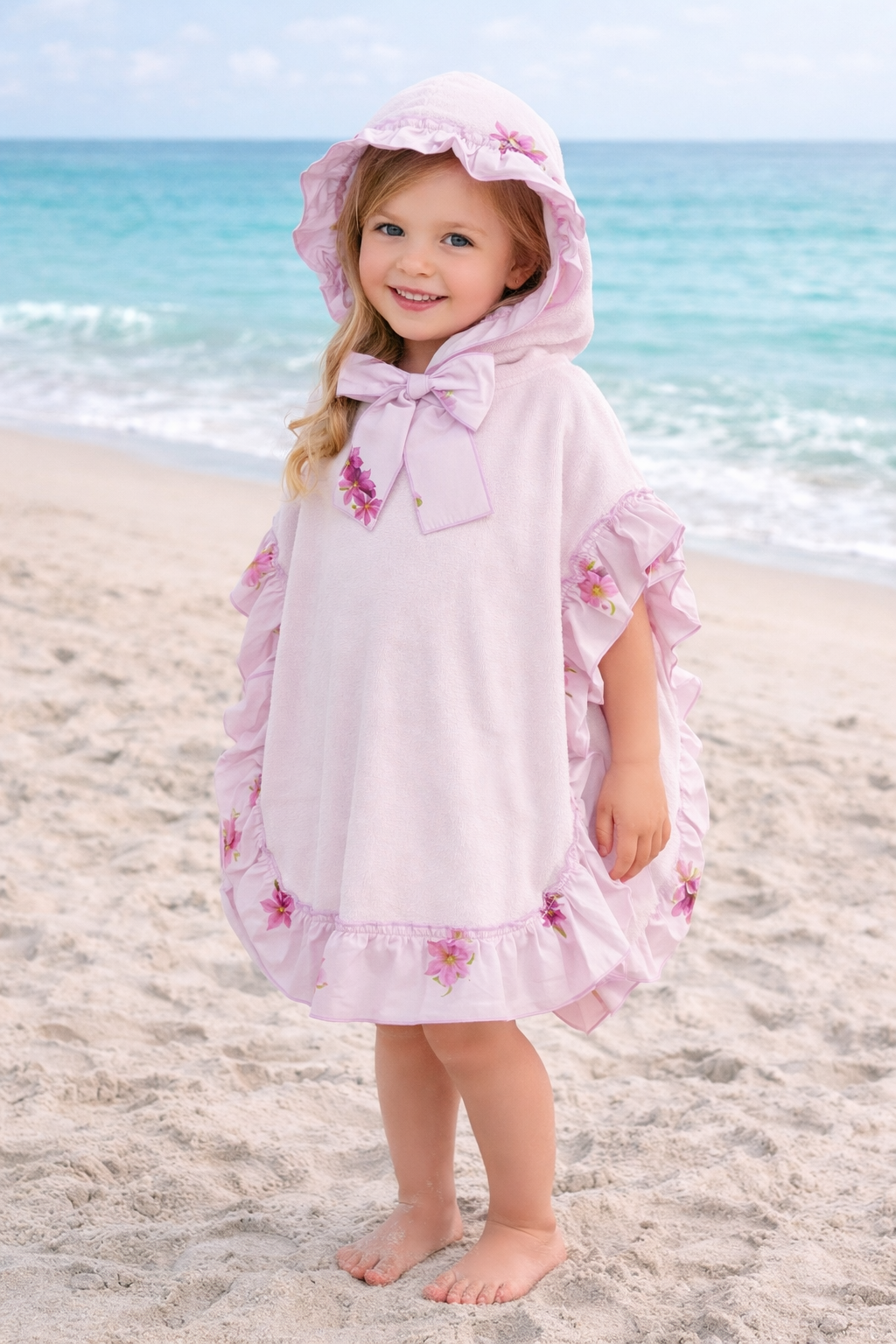 Poncho lillac Malva