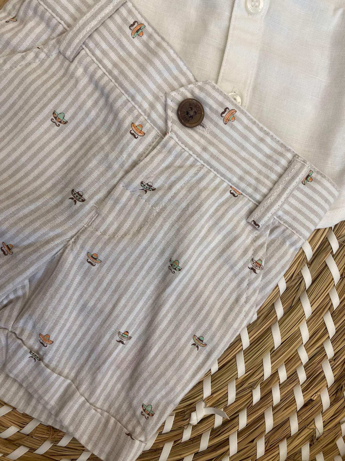 Completo Camicia e Bermuda Cowboy