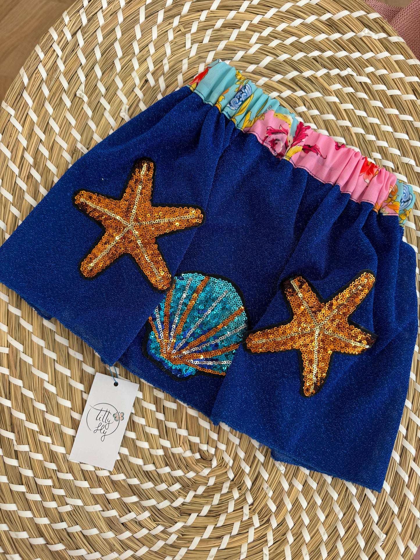 Costume Due Pezzi Sirena Con Gonnellina