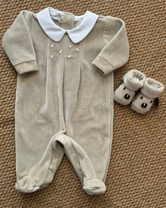 Tutina Chicco di riso variante beige e panna