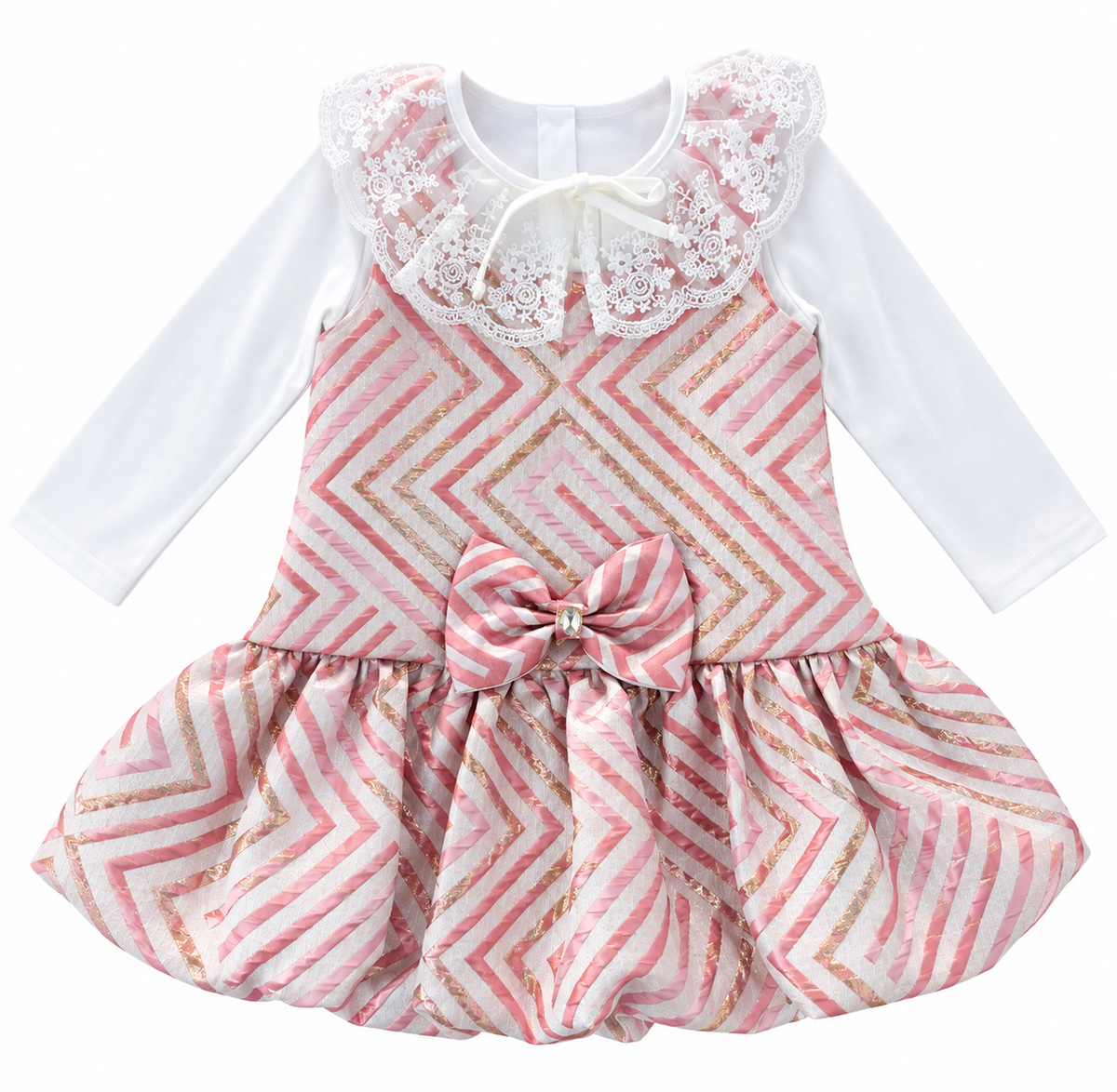Abito Rosé Elegance M10723