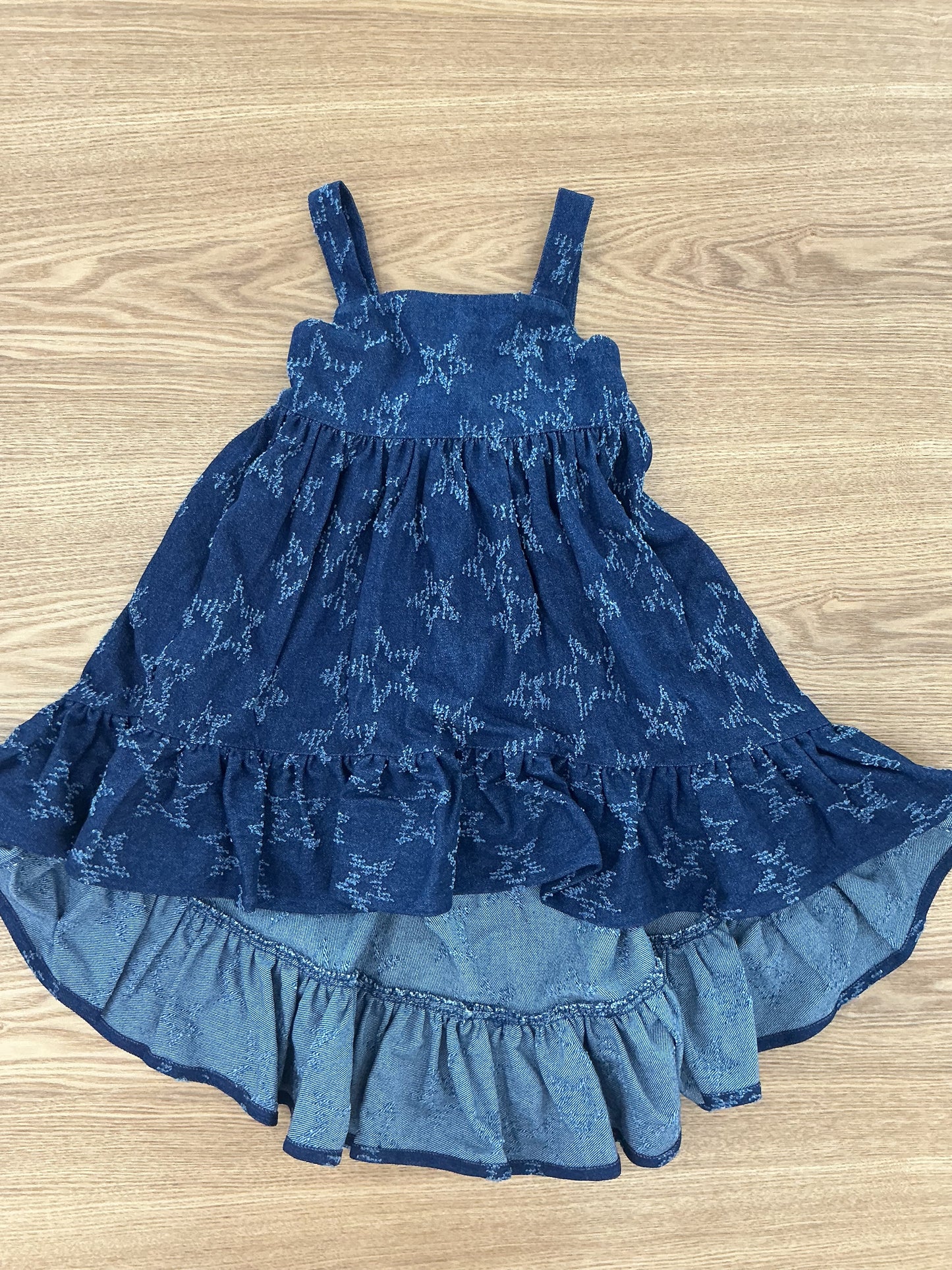 Abito denim stars