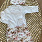Completo Clinico FLOWERS 3 pezzi Cotone TODO AMOR