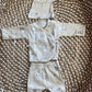 Completo Clinico PREMATURI Coniglio 3 pezzi Cotone TODO AMOR