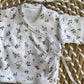 Completo Clinico PREMATURI Fiori 3 pezzi Cotone TODO AMOR