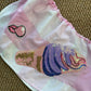 Costume bikini big buble pink Con Pareo
