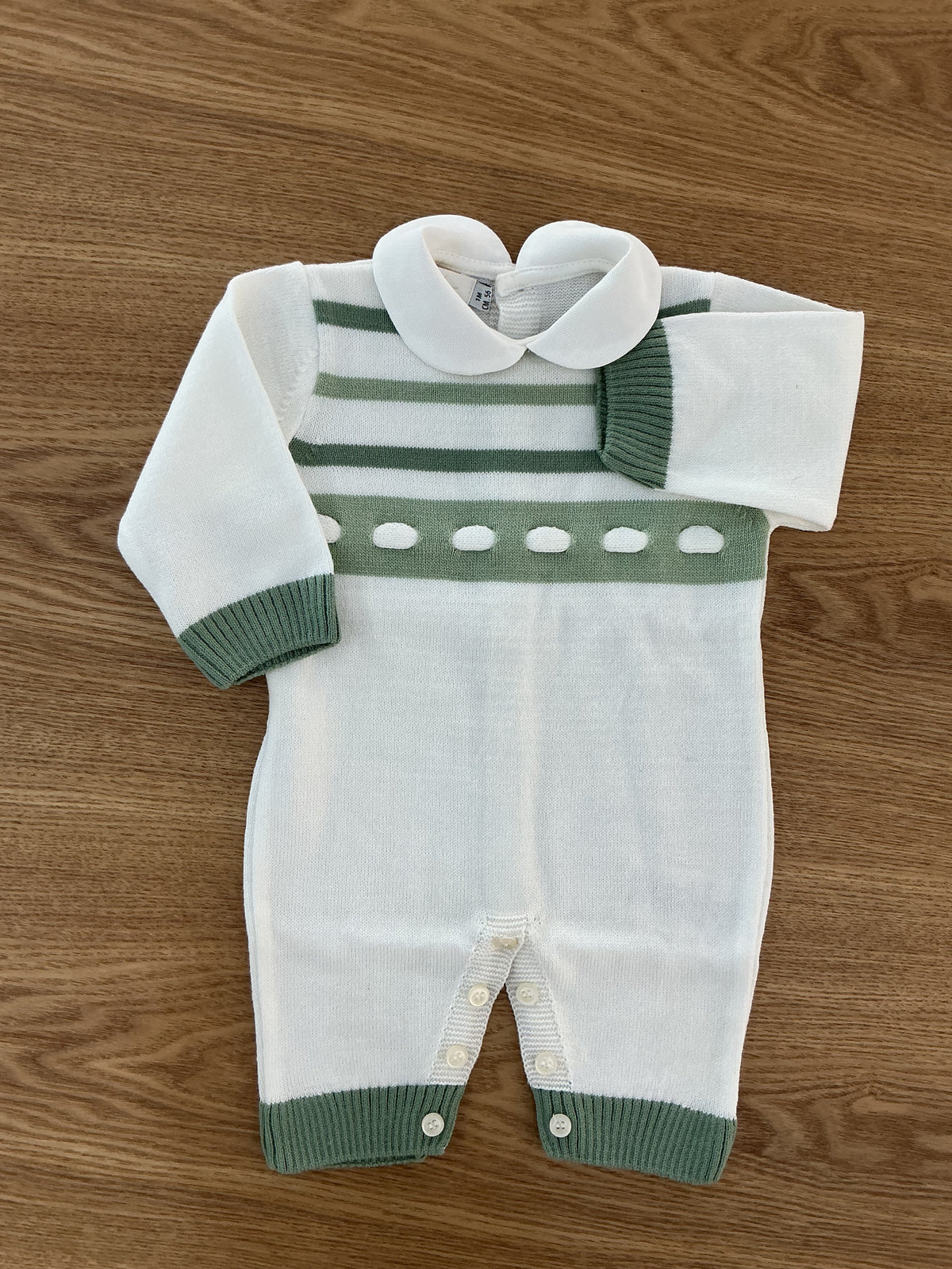 Uscita clinica righe tutina n610