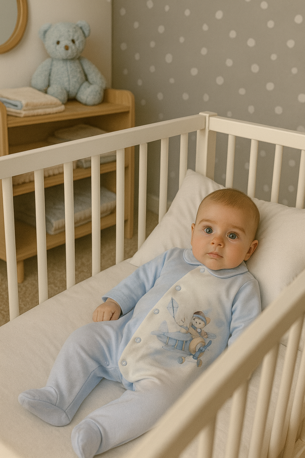 Tutina teddy aeroplano