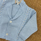Cardigan ometto treccia cielo